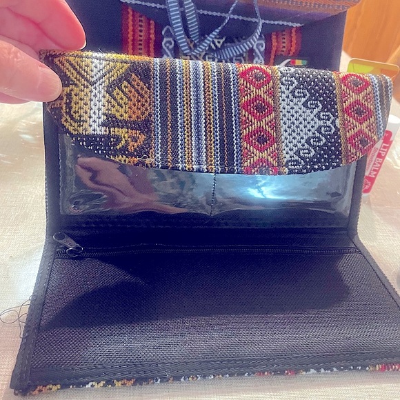 Stuffed Clutch Bag and Matching Wallet - Picture 4 of 14